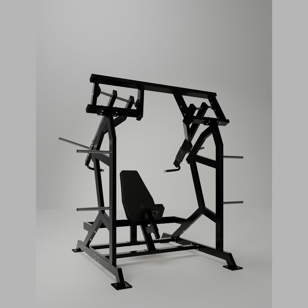 Maquina de Desenvolvimento de Ombro Pilar Fitness